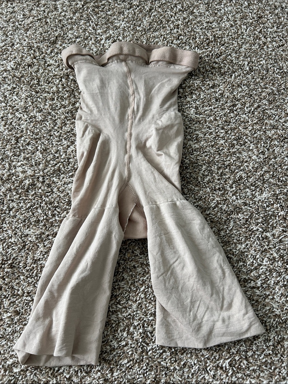 spanx by Sara Blakely Neutral Beige Shaping Bodysuit Size A